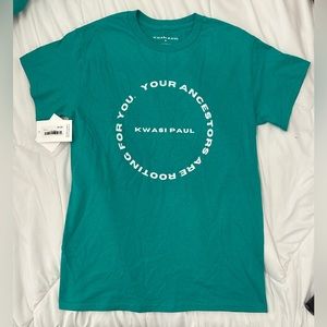 Kwasi Paul Logo Shirt Green